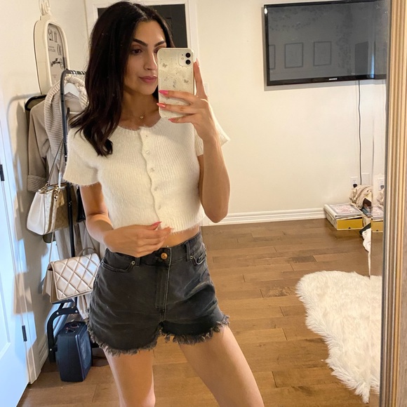 M BOUTIQUE fluffy top - Picture 1 of 5